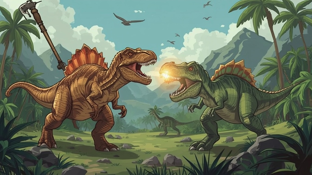 Dinoblade Is a Soulslike Where You Fight a Tyrannosaur Wielding an Ankylosaur as a Club