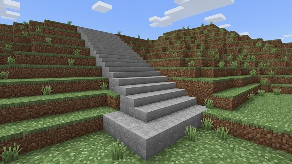 Minecraft Finally Added Concrete Stairs. Only Took Nine Years.