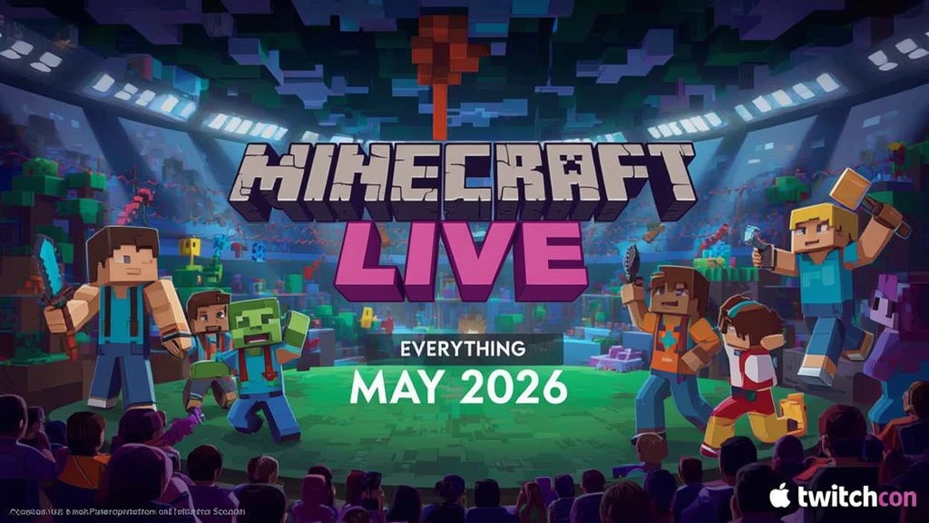 Minecraft Live May 2026: Everything Announced at TwitchCon